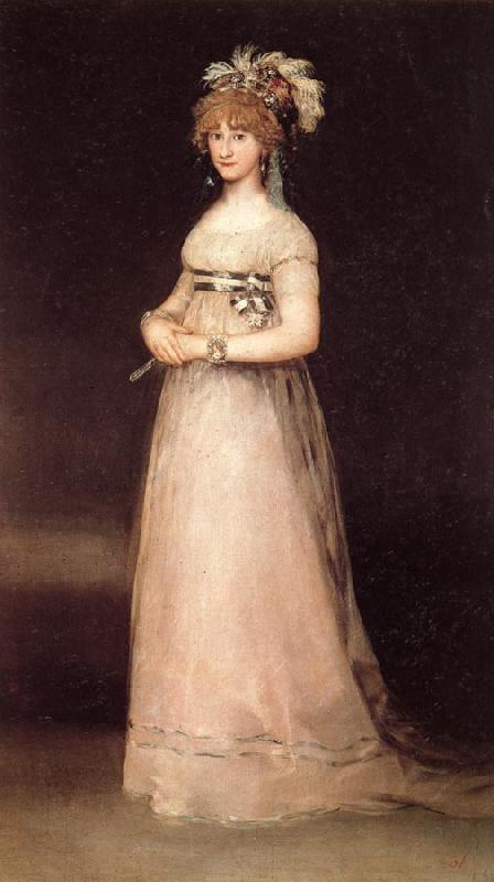 Francisco Goya Full-length Portrait of the Countess of Chinchon